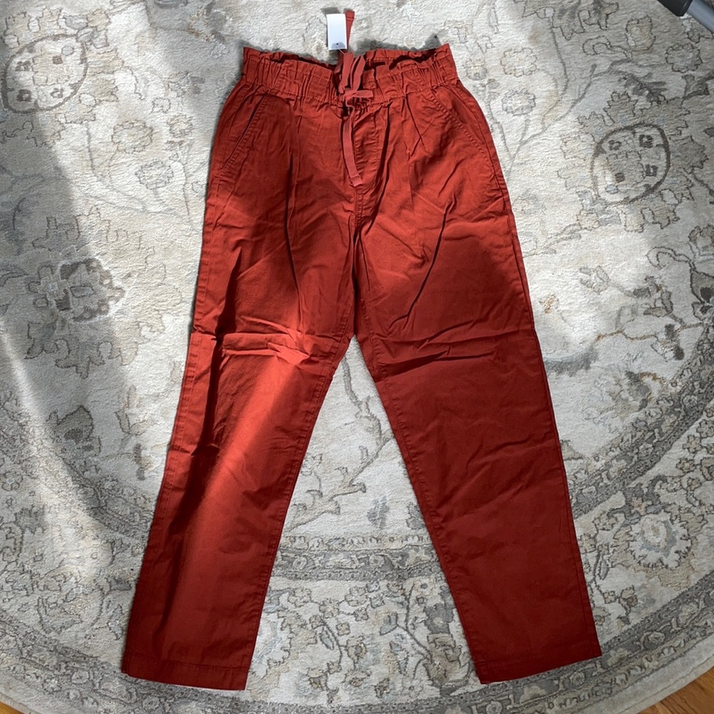 Poplin joggers